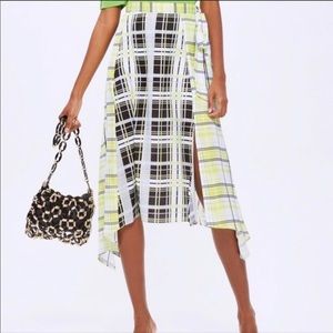 Topshop Midi Skirt, Size 2